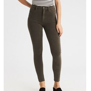 ae denim x4 super high-waisted jegging